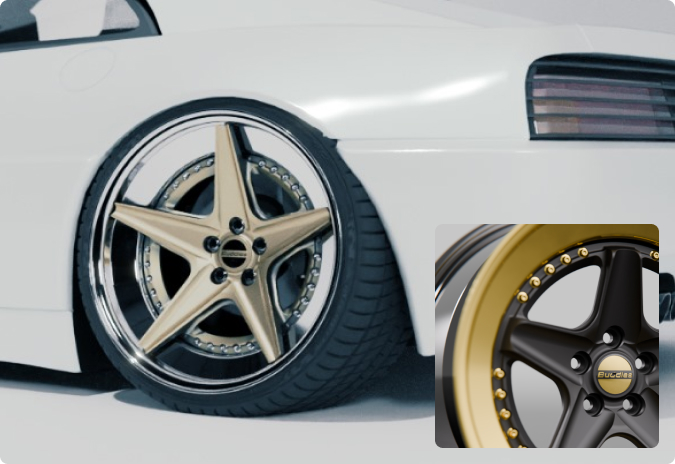 Buddies - wheel type - modular